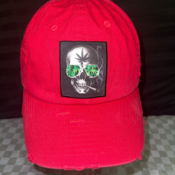 Like New: *Unisex* KBETHOS Skull Distressed Adjustable hat - Picture 11 of 11